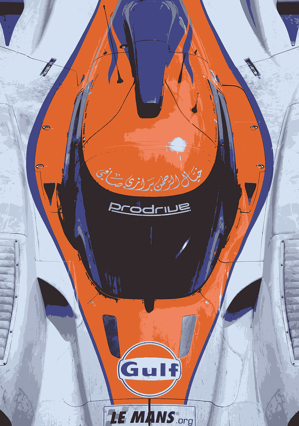 2010 LeMans Aston Martin Gulf