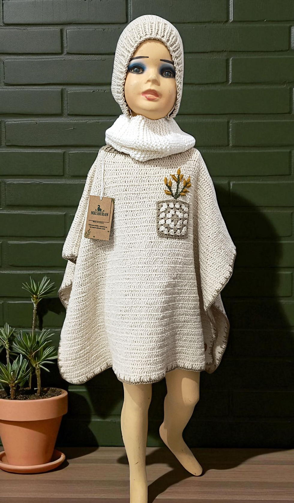 Miniatura: Poncho Natura