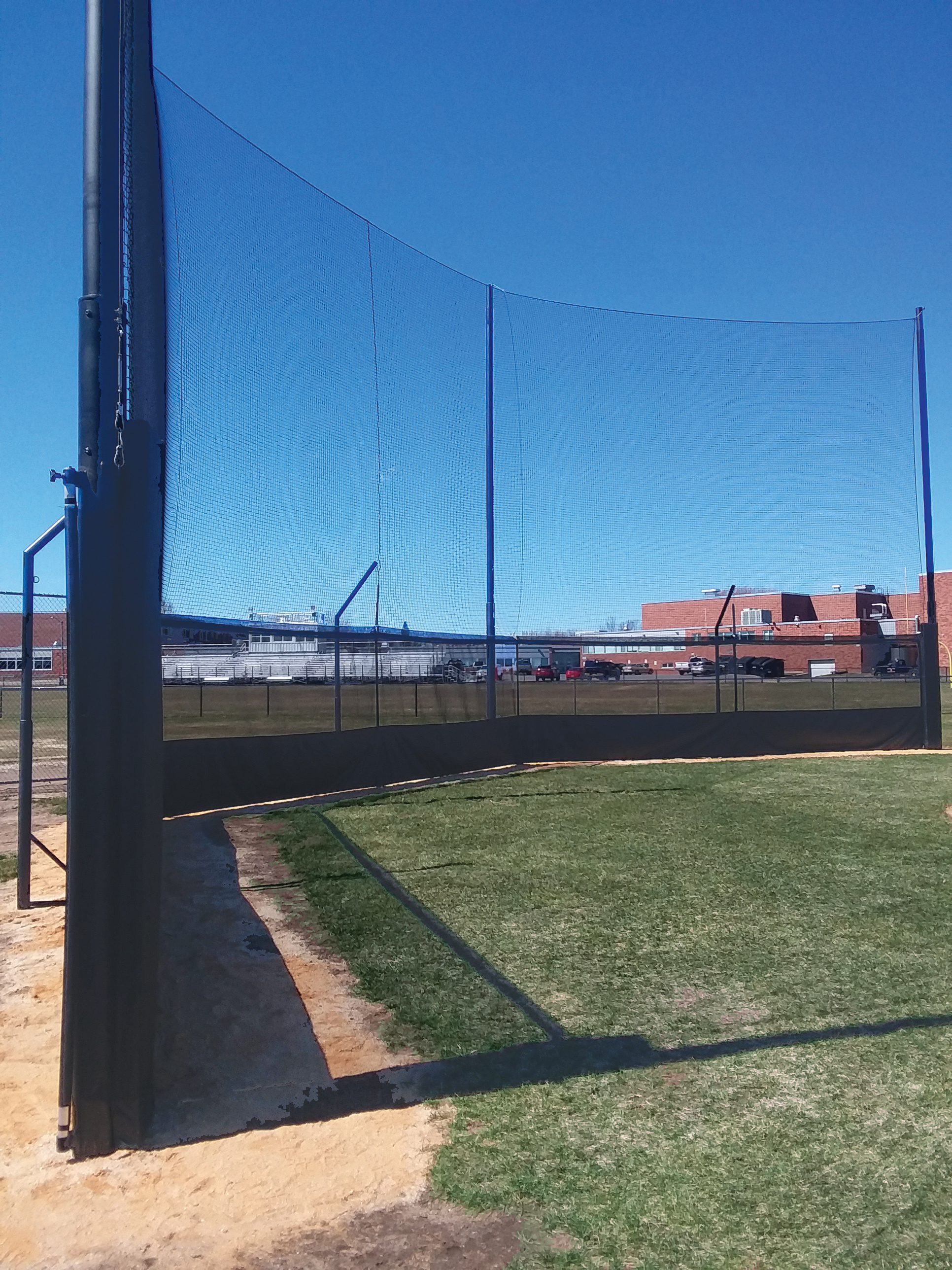 Baseball Backstop Netting Grand Slam Safety