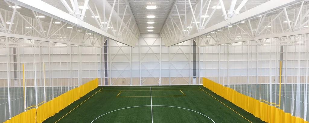 Gym Divider Curtains Gym Netting Grand Slam Safety