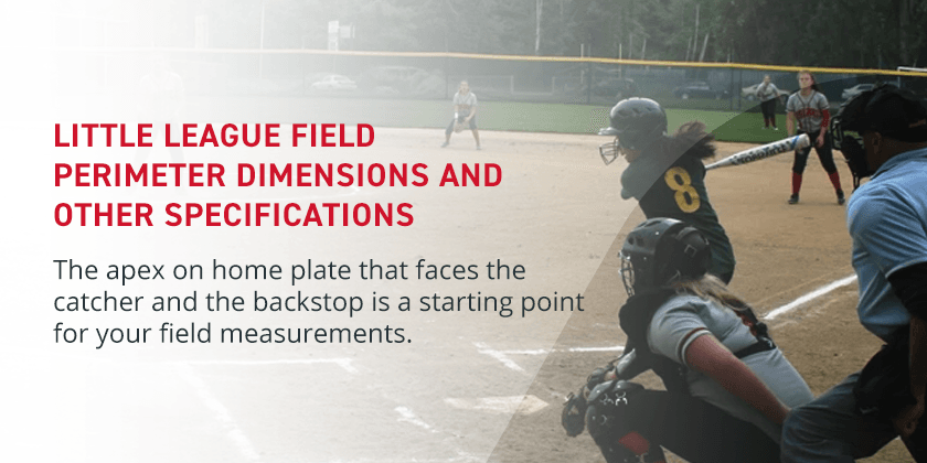 Little League Field Perimeter Dimensions
