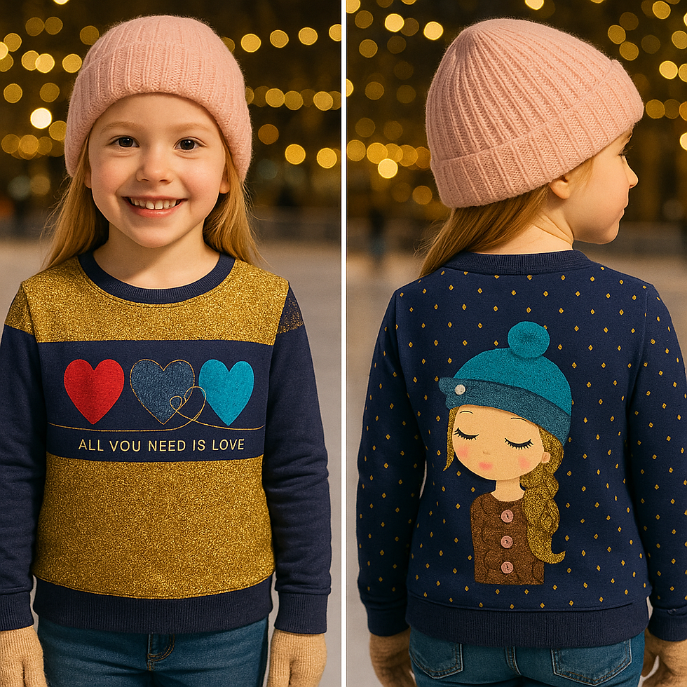 Stenzo French Terry - lengte 75 cm breedte 150 cm - paneel - klap54p