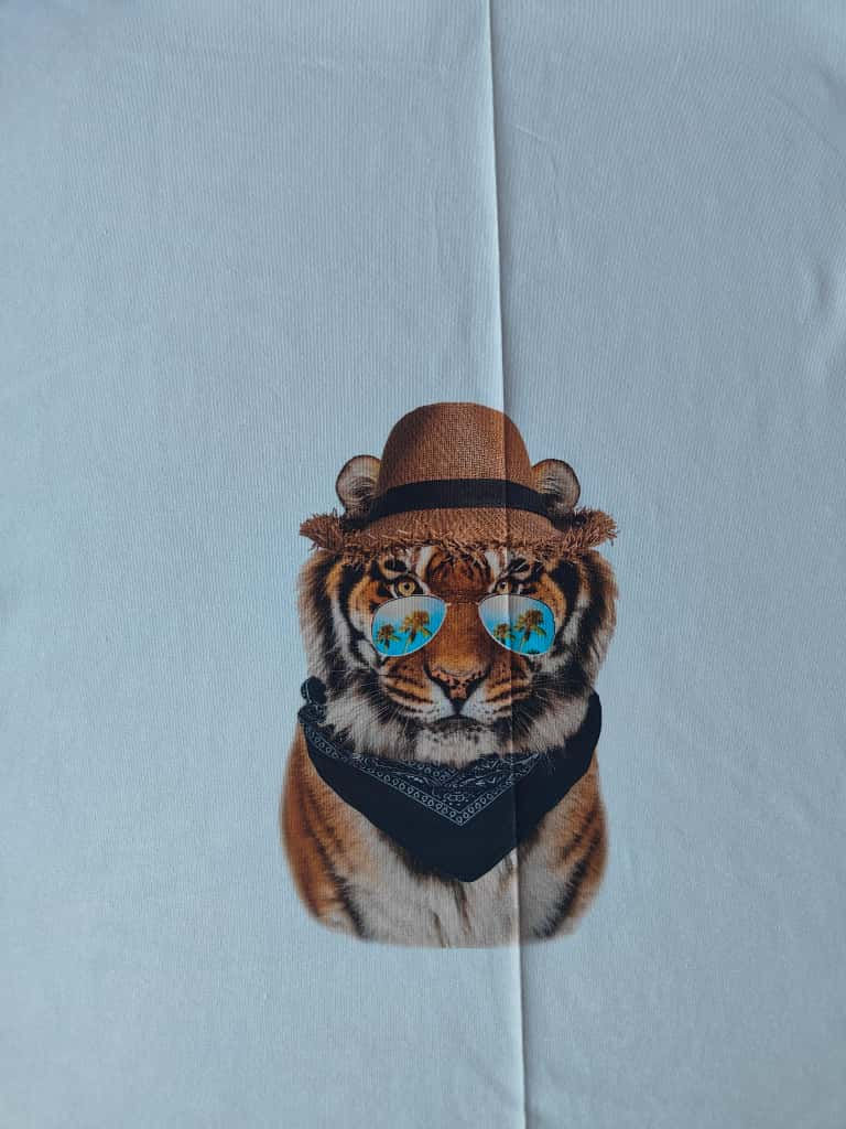 Thumbnail: Stenzo tricot katoen - lengte 75 cm breedte 150 cm - klap35c