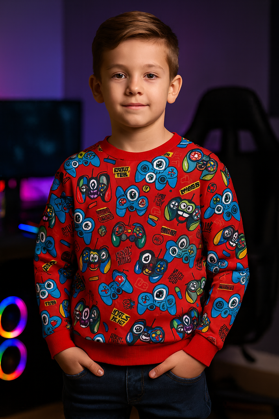 26528-11 Stenzo sweat brushed - gamer