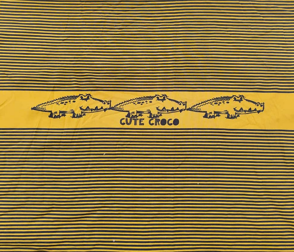 Stenzo tricot katoen - lengte 50 cm breedte 150 cm - baby paneel - klap50c