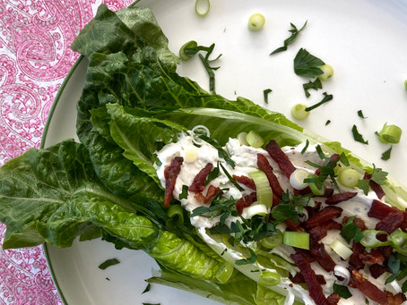 Herbed Goat Wedgy Salad