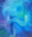 Flowing blue abstract pattern, evoking patience and resilience, crafted to inspire problem-solving in CogZart puzzles.