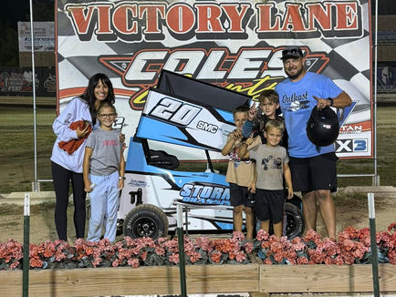 Bartley, Sumner, Kasper, and Wiltermood Capture Victories at Coles County Speedway