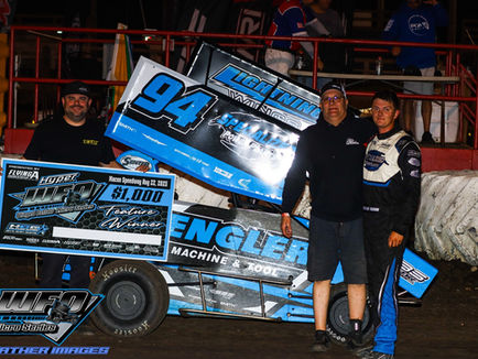 Craig Ronk Claims Cornfield Combat Opener at Macon Speedway