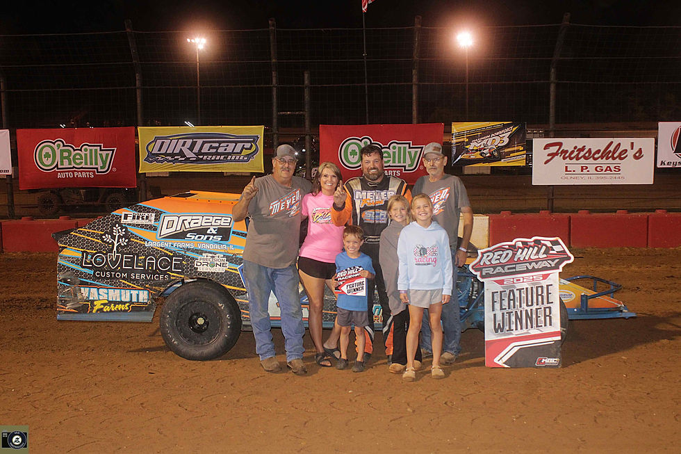 Meyer in victory lane