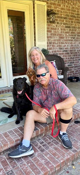 One of our dachshund barn forever families!