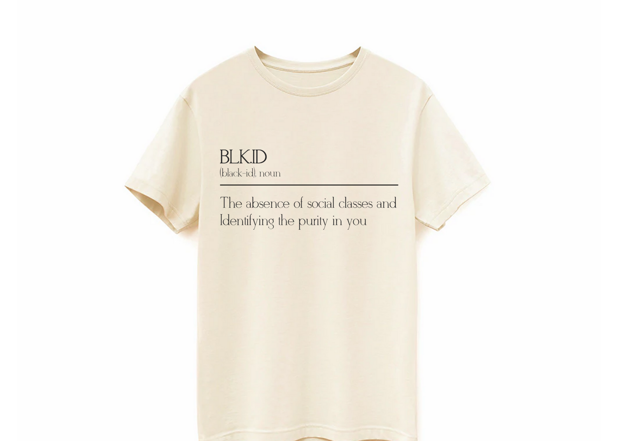 BLK.ID Dictionary Tee