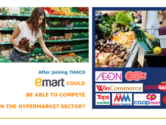 E-Mart could be able to compete in the hypermarket sector after joining THACO?
