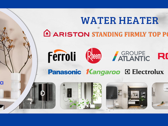 ARISTON - Standing firmly at the TOP position in the water heater market