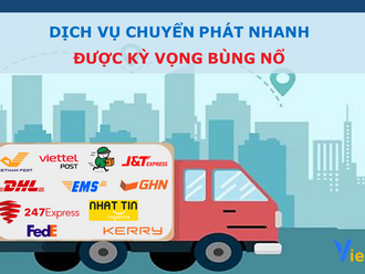 Dịch vụ chuyển phát nhanh được kỳ vọng bùng nổ mạnh mẽ trong thời gian tới
