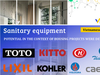 The sanitary equipment industry continues to be a potential market in the context of housing projects being developed