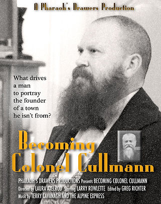 The poster for the film Becoming Colonel Cullmann