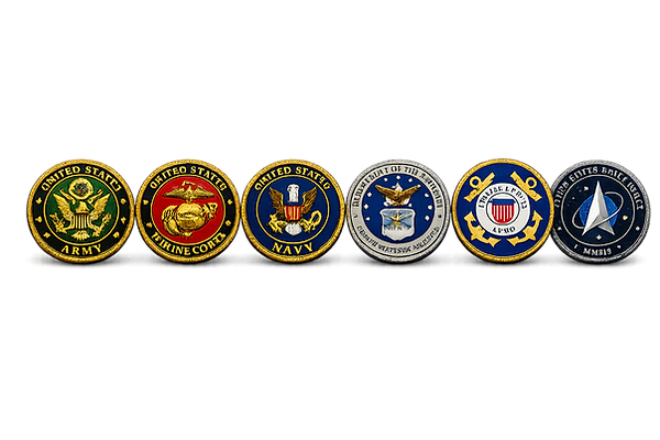 Armed Forces Service Coins