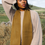 Thumbnail: OLIVE WOOL SCARF