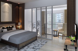 Unit Renders Tab - Studio Loft Bedroom