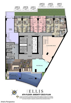 Floor Plans Tab - 8TH AMENITY DECK