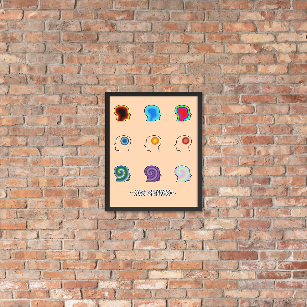 Thumbnail: Mental States Framed poster