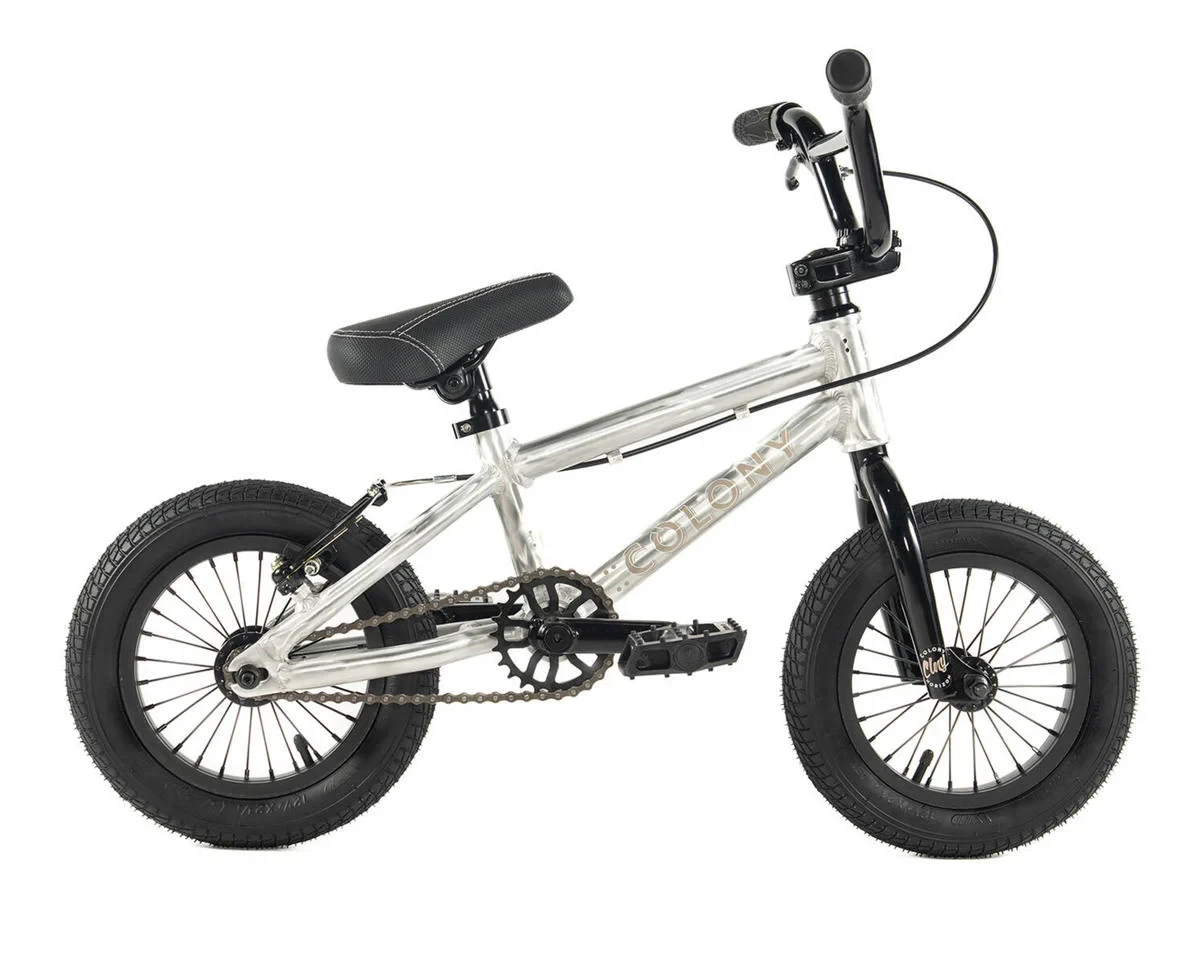 Colony Horizon 12" BMX Bike (11.9" Toptube) (Clear Polished)