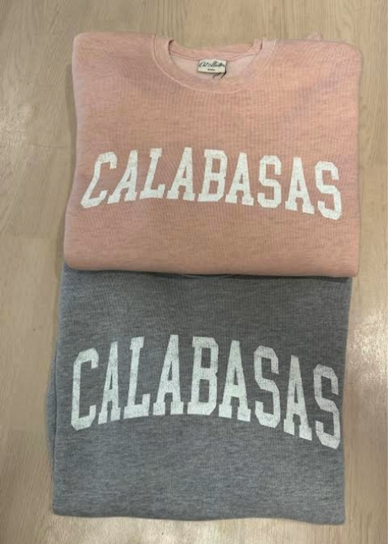 Calabasas Sweatshirt | Little Blue Boutique