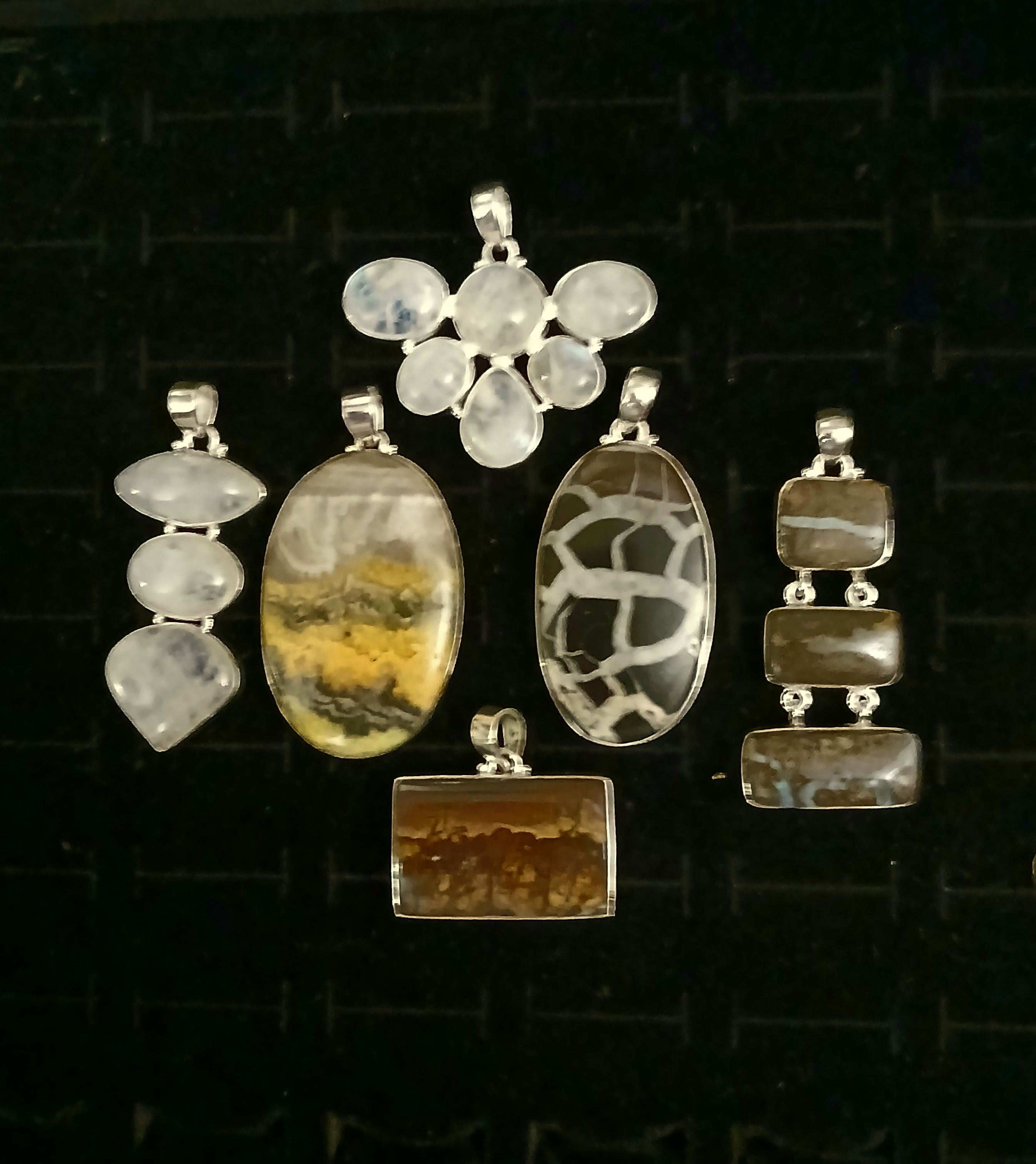 The best of 925 Silver Mounted Pendants.