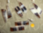 Thumbnail: Matched Pair of Iris Agate, Mounted in 925 Solid Silver.