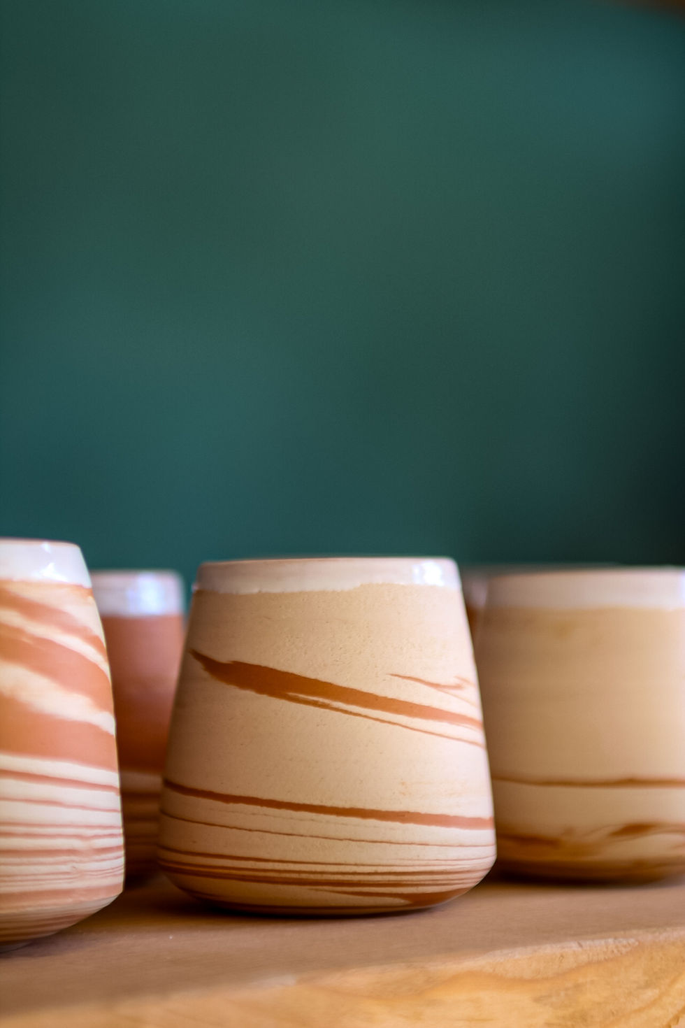 Miniature : Tasses à café terre mêlée