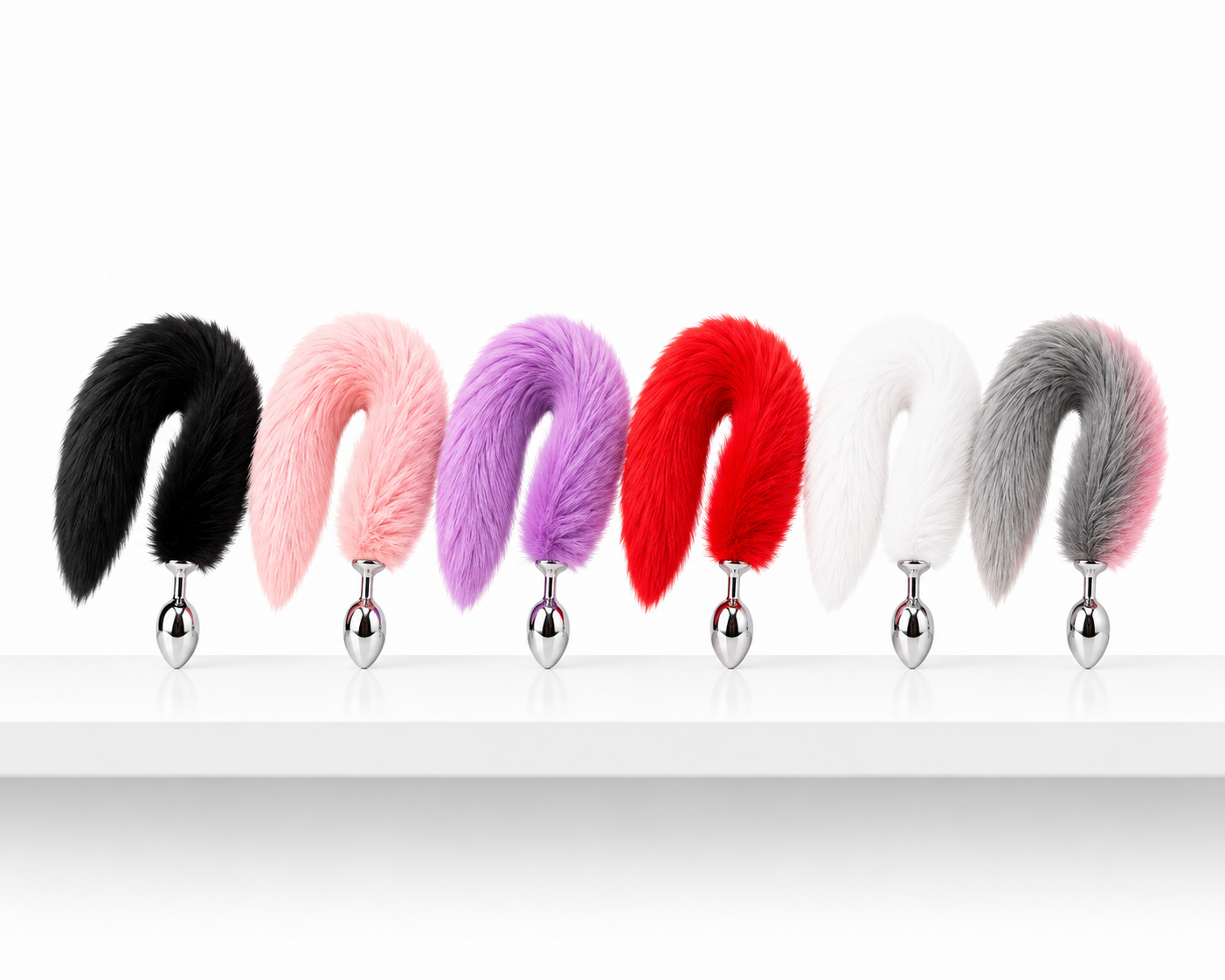 🦊 Plug con Cola de Zorro – Elegancia, Suavidad y Estilo