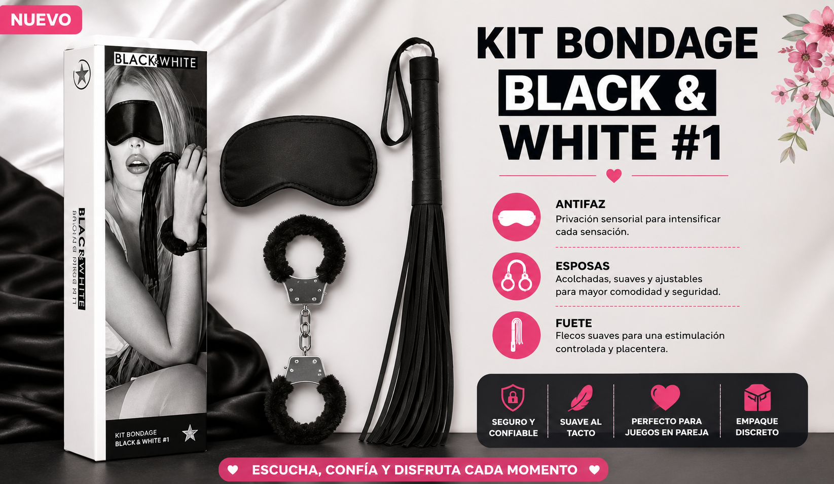 Kit Bondage Black & White #1