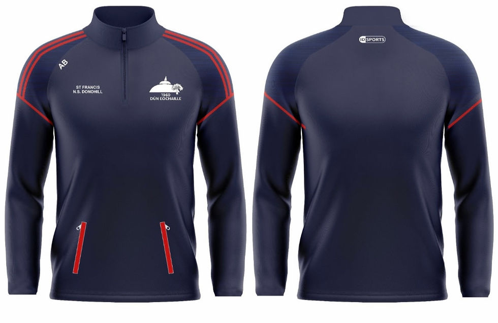 Thumbnail: St Francis N.S. Donohill Half zip top adults
