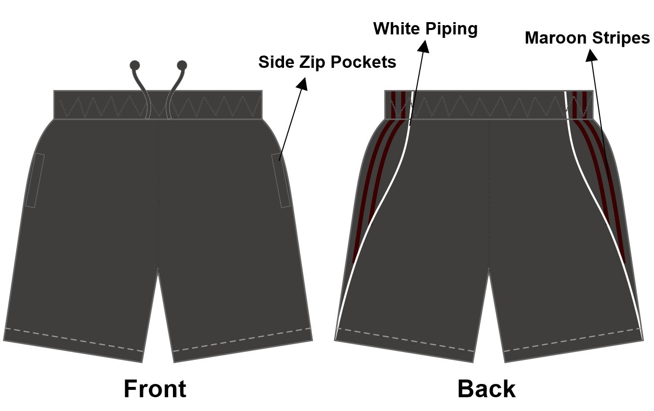 Glenbeg NS school shorts adults