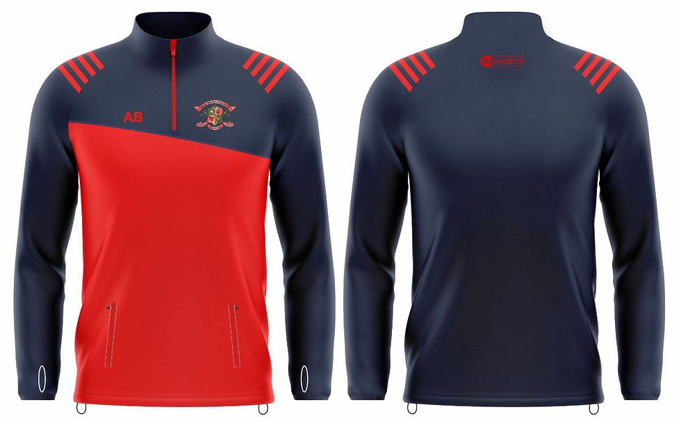 Thumbnail: Loreto Fermoy Half zip top adults