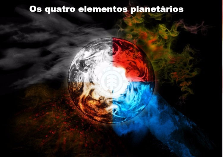 os quatro elementos planetarios