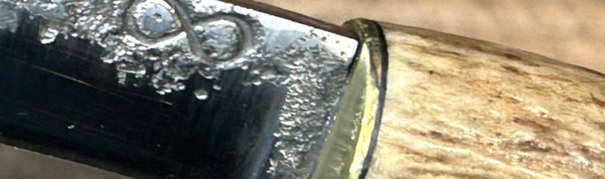 C-003 manche en bois de cerf