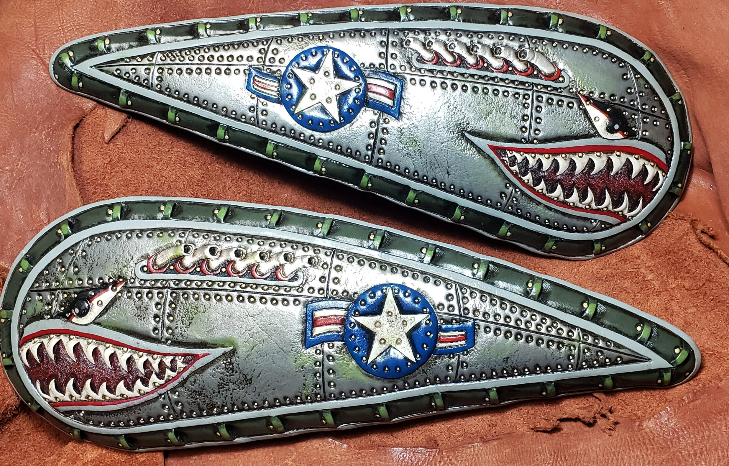 Tank Scallops - WWII Warhawk