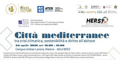 URGES al seminario “Città mediterranee tra crisi climatica, sostenibilità e diritto all’abitare"