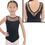 Thumbnail: Basic Moves BM5887GN Children's Boat Neck Tank Leotard with Mesh