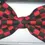 Thumbnail: Bow tie red/black check