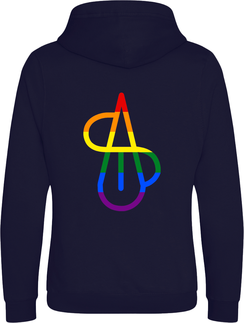 Thumbnail: Navy Hoodie - Back Logo