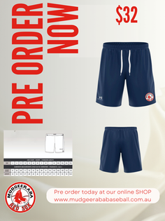 Mudgeeraba Training Shorts | Pre Order
