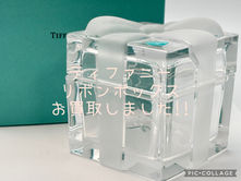 買取大吉岡崎戸崎店が買取した商品の紹介です。☆ TIFFANY&CO Crystal Box Frosted Ribbon Bow Trinket Box ☆ティファニーのリボンデザインが美しい人気クリスタルアイテム「クリスタル ボウ ボックス」をお買取りしました!