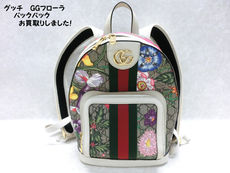 ★グッチ　オフディア　GGフローラ　バックパック★鮮やかな花柄がプリントされたバックパックをお買い取りしました♪♪