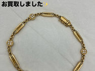 買取大吉イトーヨーカドー安城店でお買取りした商品の紹介です。★金750 ブレスレット★ゴールドのアクセサリー「金750 ブレスレット」をお買取しました！