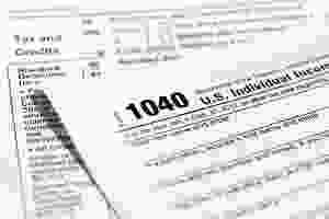 1040 Individual Income Tax form
