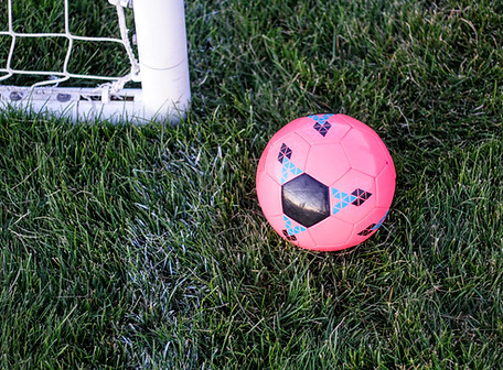 Pink Soccer Ball
