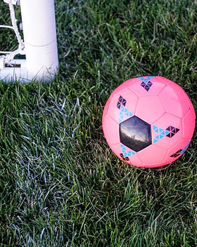 Pink Soccer Ball